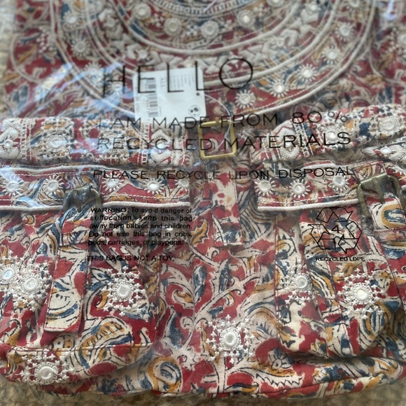 NEW Free People Mia Mirrored Backpack - Picture 8 of 13